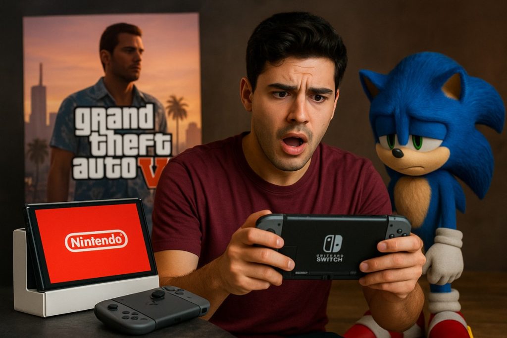 Nintendo Switch 2 quebra recordes, GTA 6 é adiado novamente e Sonic Rumble decepciona: os destaques da semana gamer